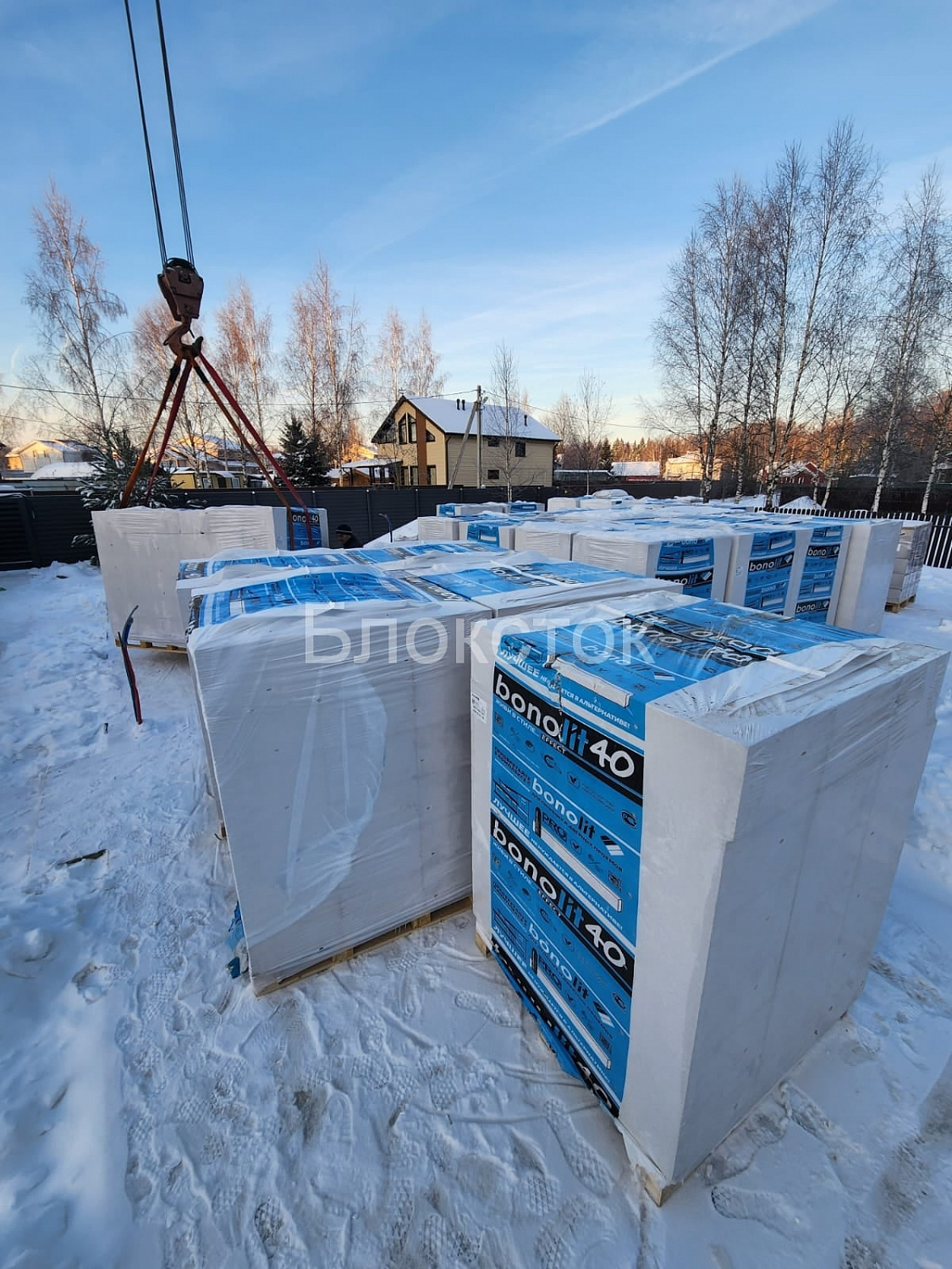 Газобетонные блоки Бонолит Проджект Электросталь D600 600х300х250 стеновые