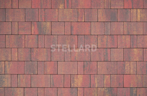 Тротуарная плитка Stellard Новый город Color mix Закат 40